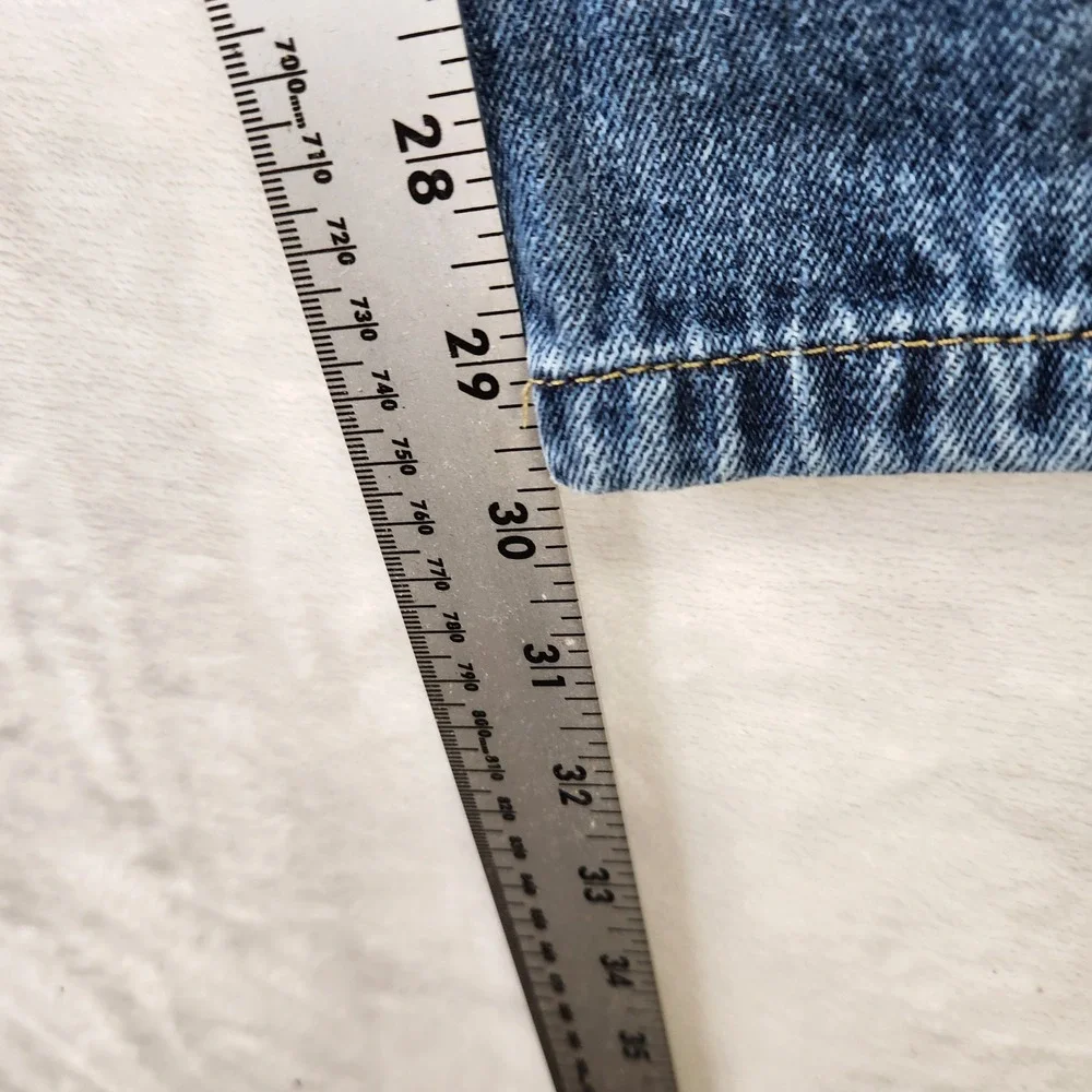 Nautica NS83 J-Class Mens Jeans 38x32 Medium Wash Straight‎ Leg Denim Blue